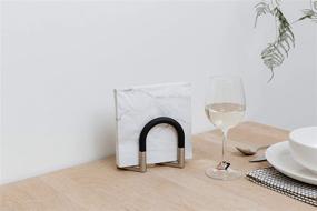 img 3 attached to Swivel Adjustable Napkin Holder by Umbra: Sleek and Practical Napkin Storage Solution