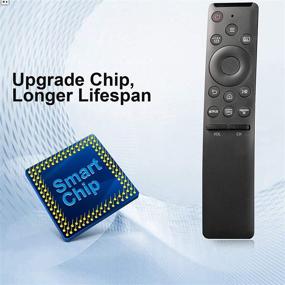 img 1 attached to 📺 Universal Replacement Remote Control for All Samsung Smart TVs - Compatible with LED, QLED, UHD, SUHD, HDR, LCD, 4K, 3D, Curved Models - Includes Netflix, Prime Video, and Rakuten TV Keys