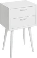 🌟 silverwood white side table - 11.8 l x 15.75 w x 25 h logo