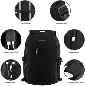 img 1 attached to Optimized Business Charging Backpacks with Computer Resistance in Laptop Backpacks