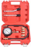 🔧 8-piece petrol engine cylinder compression tester kit - wintools - automotive tool gauge logo