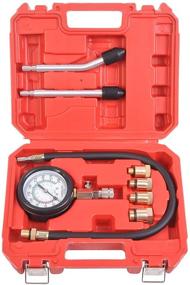 img 4 attached to 🔧 8-Piece Petrol Engine Cylinder Compression Tester Kit - WINTOOLS - Automotive Tool Gauge