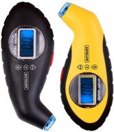 🚗 safelife 2 pack digital tire pressure gauge - 100 psi, backlit lcd, non-slip grip - improved seo logo
