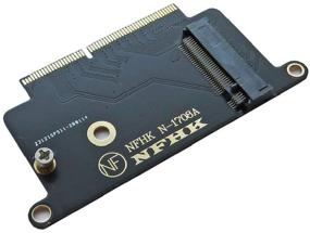 img 4 attached to Адаптер-карта ALIKSO M.2 NVMe SSD на MacBook Pro A1708, карта-конвертер для HDD жесткого диска, поддерживает 2230 2242.