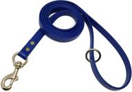 🐾 jim hodges dog training gummy dog leash: waterproof, weatherproof, and made in the usa - ideal for small, medium & large dogs/puppies, available in various sizes & colors logo