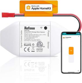 img 4 attached to Enhanced Smart Wi-Fi Garage Door Opener: Apple HomeKit, Siri, Alexa & Google Assistant Compatibility, No Hub Required, Wireless Remote Control