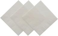 200-count package of royal white beverage napkins logo