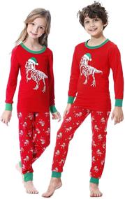 img 2 attached to 🎄 Coordinated Family Christmas Pajamas Set: Boys, Girls, Women, and Men Sleepwear for a Festive Holiday