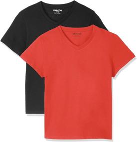 img 1 attached to 👕 2 Pack UNACOO Unisex T-Shirts Ideal for Girls' Wardrobe