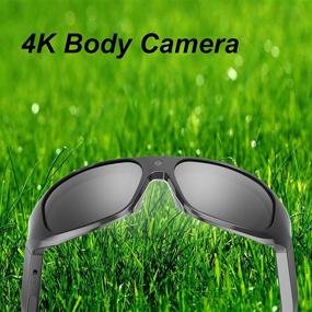 img 3 attached to 🕶️ OhO Sunshine 4K Ultra HD Water-Resistant Video Sunglasses - 32GB Built-in Memory, Polarized UV400 Protection Lenses, Unisex Sports Action Camera with Safety Design