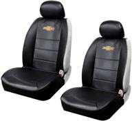 🚘 plasticolor 008599r01 premium sideless seat covers: featuring chevy logo, cargo pocket - perfect fit for car, truck, suv logo