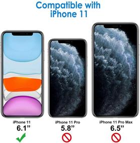 img 3 attached to 📱 JETech iPhone 11 Case (2019) - Shockproof Bumper Cover with Clear Back - Anti-Scratch - 6.1-Inch HD Clear: A Complete Review and Buying Guide