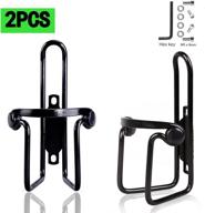 🚲 lezgo bike water bottle cages: lightweight aluminum alloy holders for outdoor activities (2 pack) logo