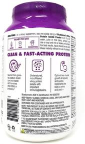 img 1 attached to 🥛 BlueBonnet Nutrition Whey Protein Isolate Powder: 26g Protein, No Sugar, Non-GMO, Gluten & Soy Free, 2 Lbs, 28 Servings, French Vanilla Flavor