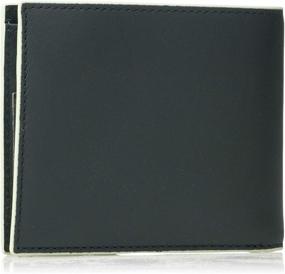 img 3 attached to 👔 Lacoste Men's Large Billfold Wallet in Black - Men's Accessories and Wallets with Card Cases & Money Organizers