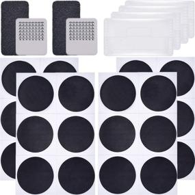 img 4 attached to Shappy 24-Piece Self-Adhesive Bike Puncture Repair Patches - 🚲 Comprehensive Bicycle Tube Patch Kit for Easy and Effective Tire Repair