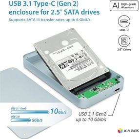 img 1 attached to Premium Aluminium Type C Enclosure Drives