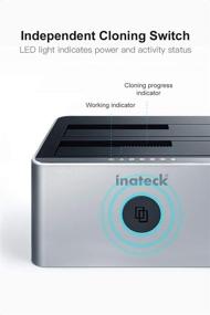 img 1 attached to 💾 Inateck Aluminum SATA Hard Drive Docking Station, USB 3.0 SSD Dock, Dual Bay, FD2102