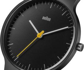 img 3 attached to Men's Braun BN0211 Watch ⌚ BN0211BKMHG: A Timeless and Stylish Timepiece