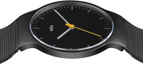 img 2 attached to Men's Braun BN0211 Watch ⌚ BN0211BKMHG: A Timeless and Stylish Timepiece