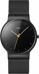 img 4 attached to Men's Braun BN0211 Watch ⌚ BN0211BKMHG: A Timeless and Stylish Timepiece