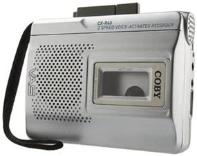 img 4 attached to Coby CX R60 Activated Cassette Recorder