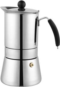 img 1 attached to ☕ Кофеварка для эспрессо Cuisinox Amore: красиво выполненная нержавеющая стальное совершенство