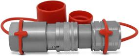 img 1 attached to 💧 Hydraulic Quick Connect Couplers: Optimal Couplings for Hydraulics, Pneumatics & Plumbing