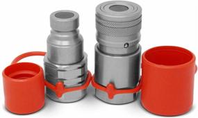 img 4 attached to 💧 Hydraulic Quick Connect Couplers: Optimal Couplings for Hydraulics, Pneumatics & Plumbing