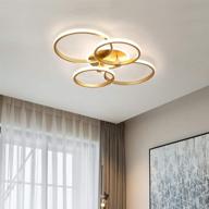 becailyer chandelier ceiling acrylic bedroom logo