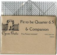 quarter companion pattern open gate logo
