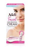 🌸 gentle & soothing nad's facial hair removal cream for women - sensitive depilatory cream for delicate face areas, 0.99 oz (4446) logo