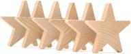 🌟 деревянные вырезы звезд 1x3/16 дюйма (упаковка из 50 штук) для ремесел, рождества, 4 июля - от woodpeckers - улучшите свой seo. логотип