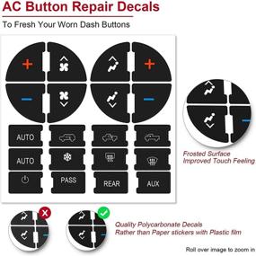 img 2 attached to 🧰 Восстановление и освежение: комплект для ремонта кнопки GM AC Dash для Suburban & Chevy Tahoe (2007-2015)