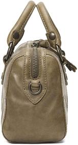 img 2 attached to 👜 Frye Melissa Satchel, Medium Size