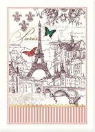 seo-enhanced michel design works kitchen towel: toujours paris, cotton edition logo