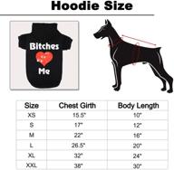 cozy and stylish aptpet dog hoodie: warm 🐶 sweatershirt coat for small to large dogs, cats, puppies logo