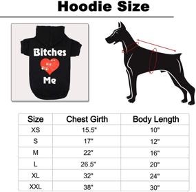 img 4 attached to Cozy and Stylish APTPET Dog Hoodie: Warm 🐶 Sweatershirt Coat for Small to Large Dogs, Cats, Puppies