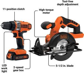 img 3 attached to BLACK+DECKER BDCD220CS 20V Circular Saw