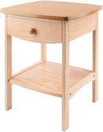 🪑 winsome 82218 wood claire accent table: a natural 18-inch delight логотип