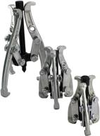 🔧 hfs(r 3-jaw gear puller set - versatile 3in, 4in, and 6in removal tool kit for slide gears, pulley, and flywheel logo