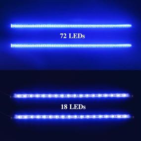 img 3 attached to 🚤 Obcursco 12 Inch LED Boat Bow Navigation Light Kits: Marine Boat, Pontoon, Skeeter - 1 Pair (6W Blue)