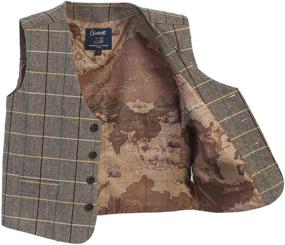 img 2 attached to 👦 Classic and Refined: Gioberti Tweed Matching Donegal Royal Boys' Clothing