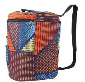 img 1 attached to 🧶 ZJchao Knitting Bag: Anti-Static Oxford Cloth Yarn Storage Solution with Portable Design, Accessory Pockets, and Pest-Preventing Features