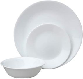 img 1 attached to Review: Corelle Livingware 18-Piece Dinnerware Set 1088609 - Is It Worth the Hype?