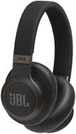 обновленные беспроводные наушники jbl live 650 в черном цвете с функцией шумоподавления - накладные логотип