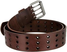 img 2 attached to 🤠 Authentic Leather Western X Laced Casual Men's Accessories and Belts: Superior Quality & Style