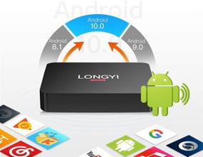 img 3 attached to LONGYI Super Android TV Box 10.0 2GB RAM 16GB ROM Allwinner H3 Quad-Core 3D/4K/TF Card/H.265/USB 2.0/2.4G WiFi Smart TV Box