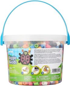 img 3 attached to Набор деятельности Perler Beads Biggie Beads из 1200 элементов для создания бисера - идеальное развлечение для детей!