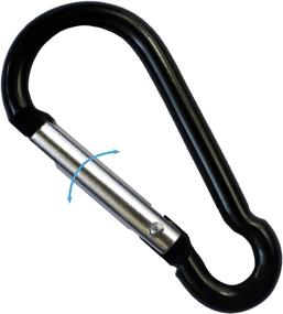img 1 attached to Millennial Essentials Aluminium Carabiner Spring Loaded